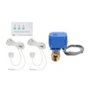 Alarm Sensor Single Brass Ball Valve DualWay Water Leaking Detection