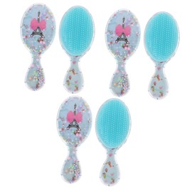Beavorty Sets Hair Brush for Curly Thick Hair Soft Bristles for Wet Dry Use for Little Girls Pcs