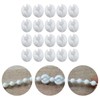 LEADSDGE Pack Of 20 Beads Chain Crimp Stops Roller Shade