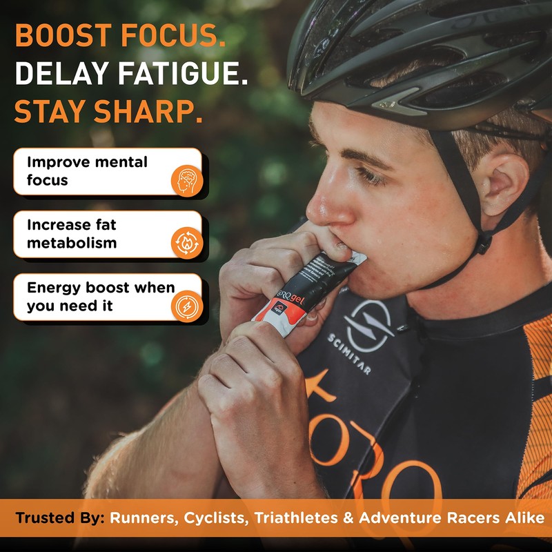 TORQ Running Gels with Caffeine & Electrolytes - 2:1 Maltodextrin: