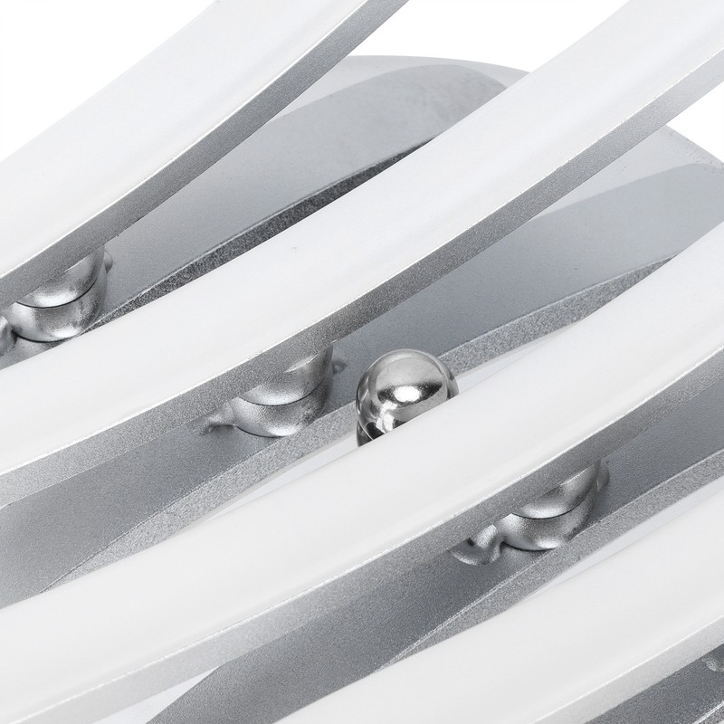 LED Wavy Ceiling Light 140LED Modern Ceiling Lamp for Bedroom