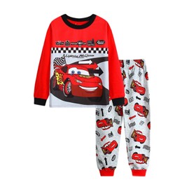 Aliyi Pajamas, Long Sleeve, Boys, Children, Autumn, Cute, Kids Long Pants, Room Wear, Top and Bottom Set, Cute, Children's Anime, 90, 100, 100, 120, 130, 100% Cotton, Cute, Comfortable, Comfortable to