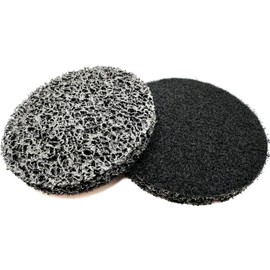 Pro-Graad 2 Pack 7” Diameter S XCS Hook and Loop Coating Removal Disc, Silicon Carbide Extra Coarse Clean & Strip Material with Hook & Loop Backing, Strips Paint Coatings Rust, Cleans Welds, Pack of 2