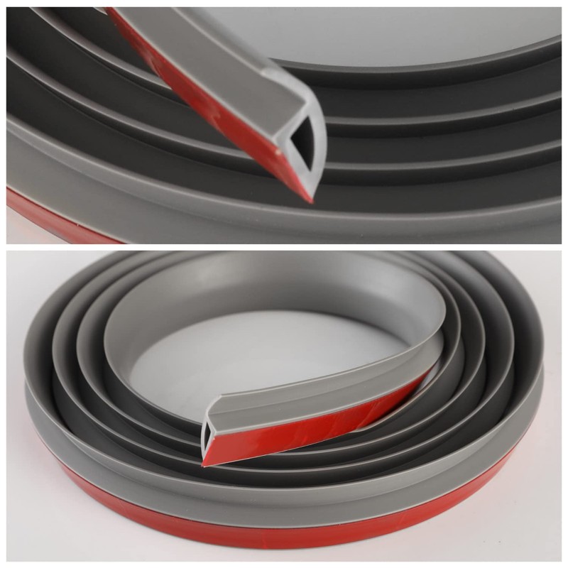 BNELL Carpet & Floor Edging Trim Strip,Self Adhesive-PVC Floor Transition