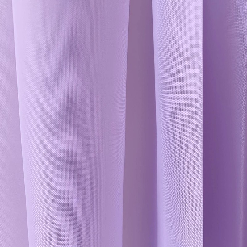 Set of 2 Luxton Lilac Voile Sheer Curtains Rod Pocket