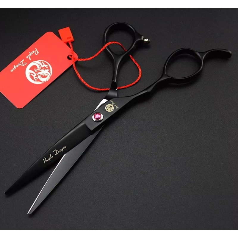 Purple Dragon Kit Tijeras Prof Estilista Zurdo Estuche Purple Dragon