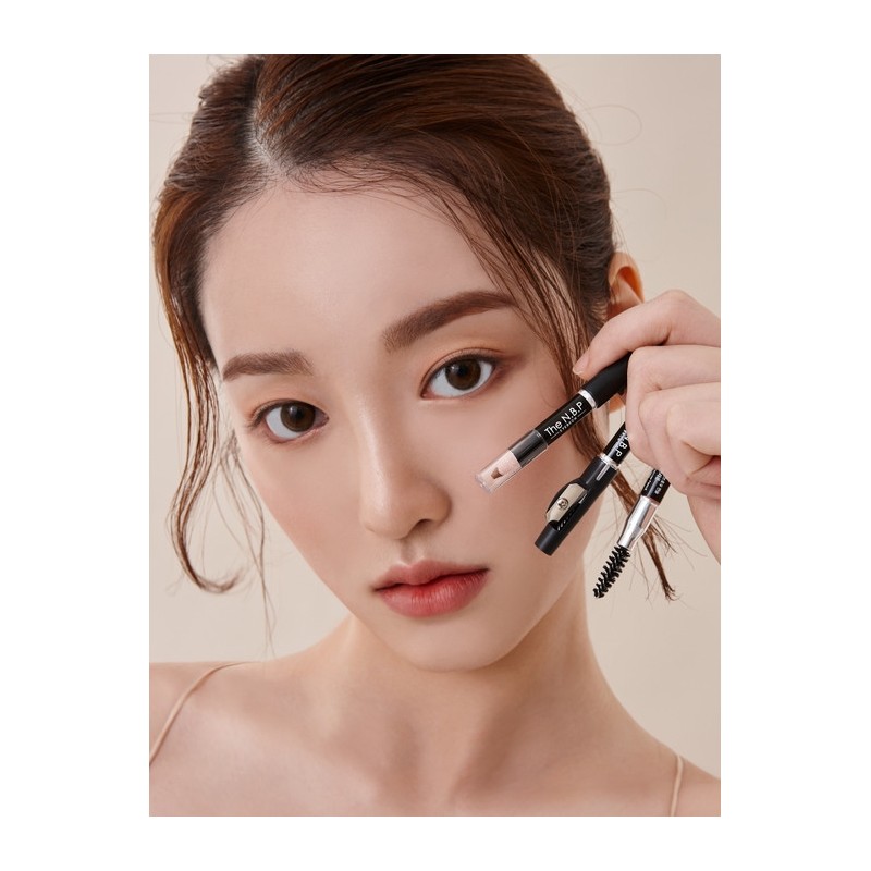 [Set of 2] Mini Eyebrow Pencil (Natural Brown) / [2개세트]미니