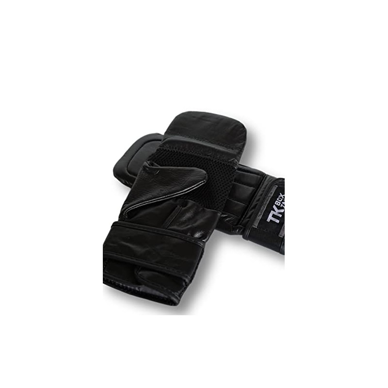TK Boxing Gladiators - Bag Mitt Gloves (Black, M)