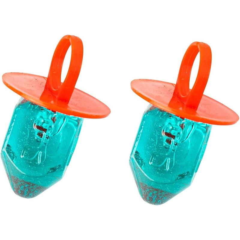 Dreidel Jewel Pop Hanukkah Party Theme Candy Ring Shape 18