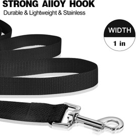 Zealoire 4.5M 9M 15M 30M Long Dog Leashes - Obedience Recall Training Agility Lead for Small Medium Large Dogs Training Tie Out Play Safety Camping