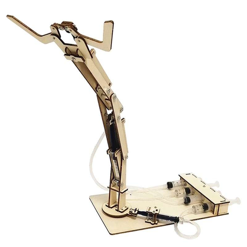 Hydraulic Mechanical Arm DIY Models Building Toy Science Educational Model