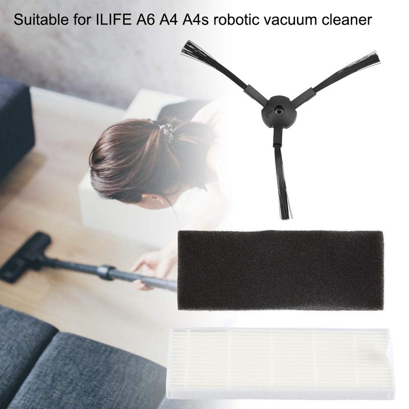 Vacuum Spare Part Filter Side Brush Kit Accessories Replacement for