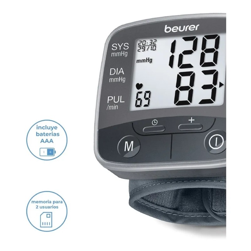 Beurer Bc32 Baumanometro Digital De Mueca Automtico