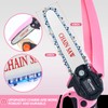 Saker 6 Inch Mini Chainsaw Chain Replacement, 2 Pcs Chains