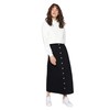 Trendyol Skirt - Black - Maxi,Black,42