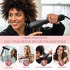 4 in 1 Hair Dryer Brush & Straightener Brush, Professional