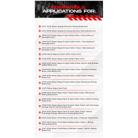 R1 Concepts Front Brakes and Rotors| Hardware Included| Front Ceramic Brake Pads and Rotors Kit| Fits 2017-2023 Nissan Qashqai; 2014-2022 Nissan Rogue