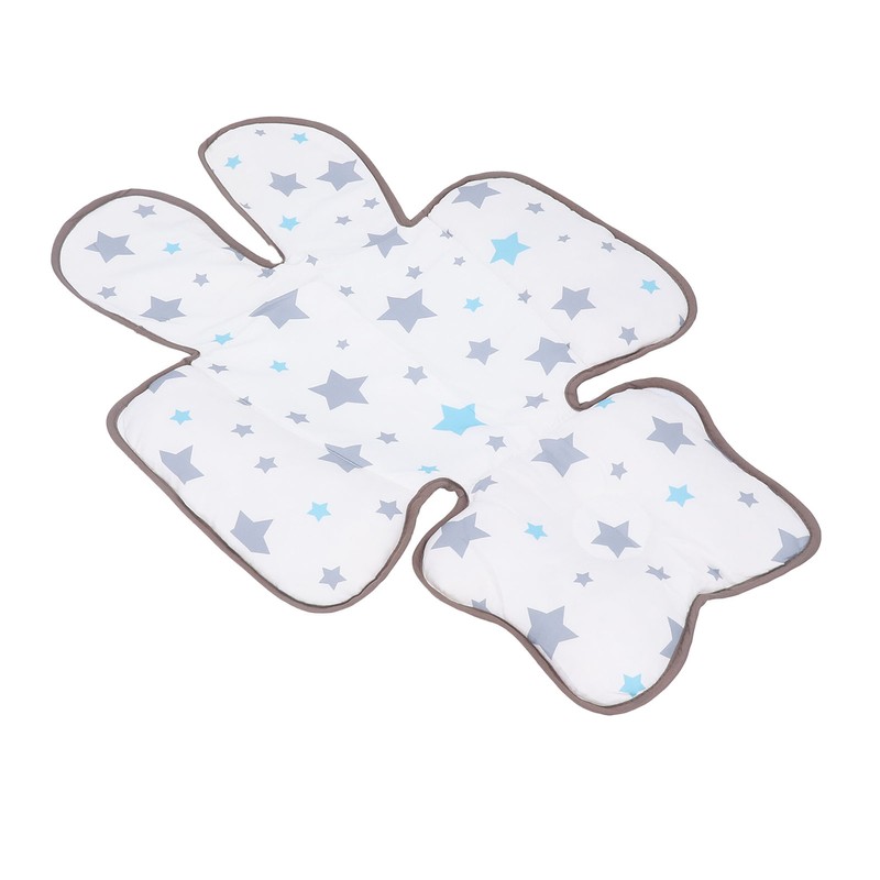 Baby Carriage Cushion Body Support Special Shaped Reduce Fatigue Washable