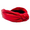 Shimmer Anna Shine Women's Leather Headband (Red)