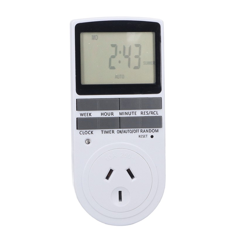 Timer Outlet Digital Intelligent Energy Saving Flame Retardant High Power