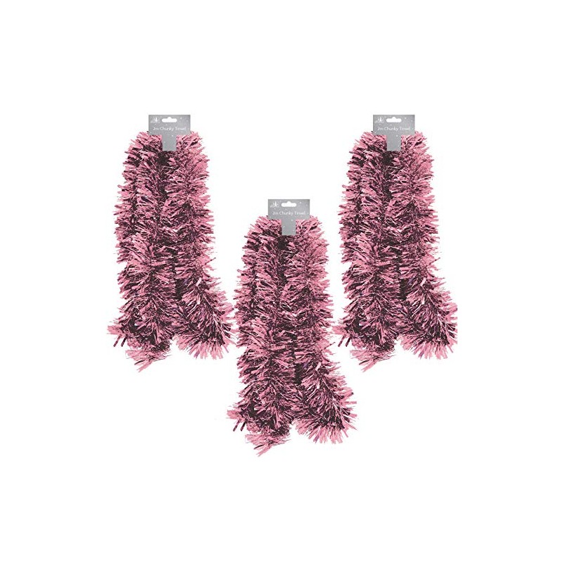 Widdle Gifts 6 Metre Chunky Tinsel Tree Room Christmas Decoration