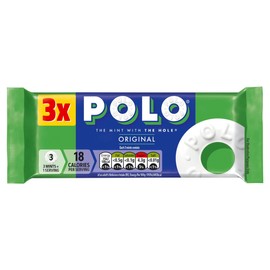 Polo Original Mint Tube, Pack of 3