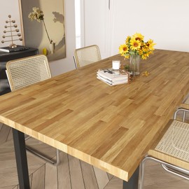 STICKEEP Butcher Block Contact Paper for Countertops Wood Wallpaper Peel and Stick Countertops Waterproof Light Wood Contact Paper for Cabinets Table Kitchen Countertop Peel and Stick 17.71 x 315 in