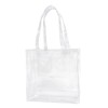 TotePrint 1pcs Waterproof Large Transparent Pvc Shopping Clear Tote Bag