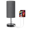 Aigostar Bedside Lamp with 2 USB Charging Ports, E27 Table