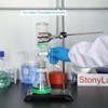 stonylab 100ml Borosilicate Glass Burette Drip Funnel with PTFE Tap