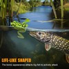 Topwater Frog Fishing Lure Kit, 5pcs Soft Artificial Bait Hollow