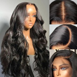 OCTSUN 26" Body Wave Lace Front Wigs Human Hair Pre Plucked 13x4 HD Lace Front Wigs Human Hair 180% Density Body Wave Human Hair Wig with Baby Hair Glueless Lace Frontal Wigs Human Hair for Women