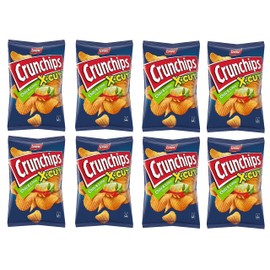 Lorenz Xcut Crunchips Chilli & Lime 150g Pack of 8