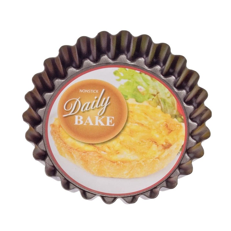 NEW 10cm x 2.5cm NON STICK MINI QUICHE PAN SET