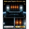 Front Grill Lights for Toyota 4Runner 2025 2026 TRD Pro