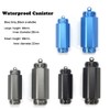 Aluminum Pill Box Waterproof Portable Pill Canister Sealing Container for