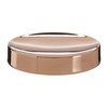 Premier Housewares Clara Soap Dish, Stainless-Steel, Rose Gold, 11 x