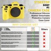 STSEETOP Camera Case for Sony A1 - Protective Silicone DSLR