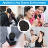 Disposable Microphone Covers, 40pcs Non-woven Windscreen with Elastic Band, Microphone