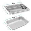 EasiBBQ 67047 Catch Pan Holder with Aluminum Drip Pans for