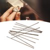 144pcs Jeweler Piercing Saw Blades 3/0 Spiral Teeth Jeweler Saw