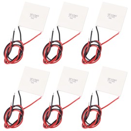 UMLIFE 6PCS SP1848-27145 Peltier TEG Module Heatsink Semiconductor Thermoelectric Generator Cooler Cooling Power Plate Module 40 x 40 mm 150