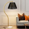 Medium Lamp Shade, ALUCSET Barrel Metal Lampshade with Pattern of