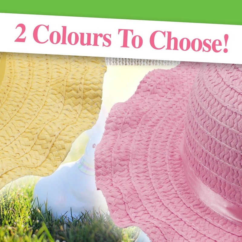 VFM - Yellow Easter Bonet - Pastel Yellow Easter Bonnet