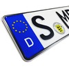 Z Plates Compatible wtih Mercedes Front German License Plate with