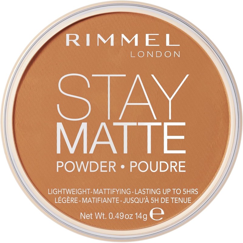 Rimmel Stay Matte Pressed Powder, Nude, 0.47 Fluid Ounce