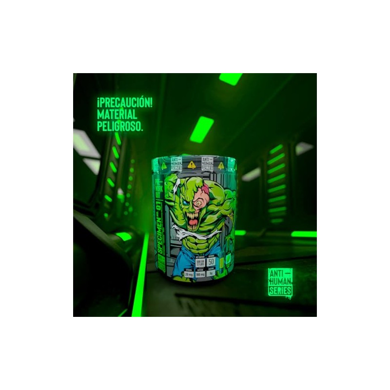 Specimen No. 01 Pre-Entreno | Suplemento Alimenticio en Polvo con