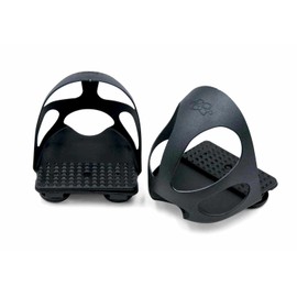 Steigbügeleinlage Durchrutschschutz with 1 Pair = 2 Pieces / Durchrutschschutz Stirrup for Adults Black Sicherheitssteigbügeleinlage with CAP