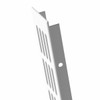 MS Beschläge RAL9016 Ventilation Grille 60 mm Wide Powder-Coated Aluminium
