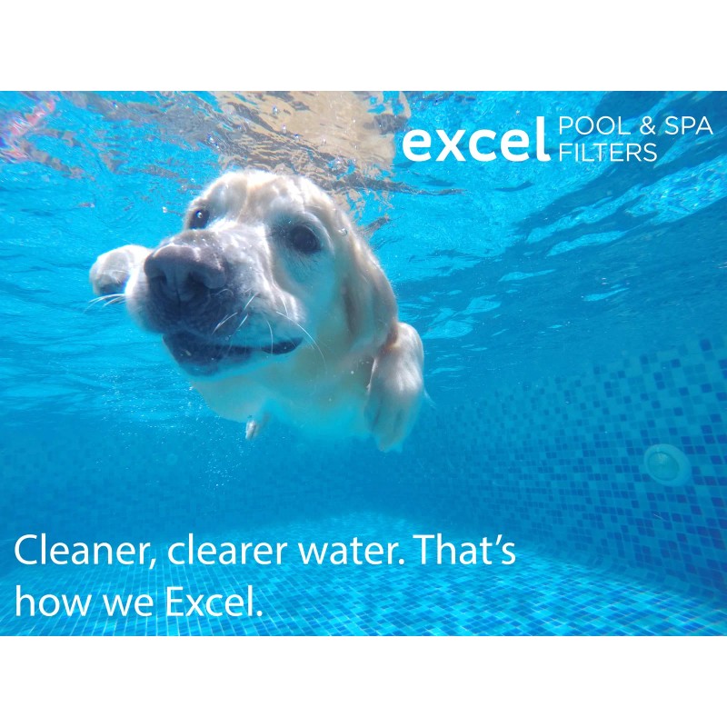 Excel XLS-928 3 Pack Replacement Pool Filter Cartridges for Jacuzzi